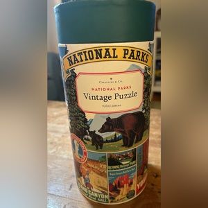 National Parks Vintage Puzzle 1000 piece